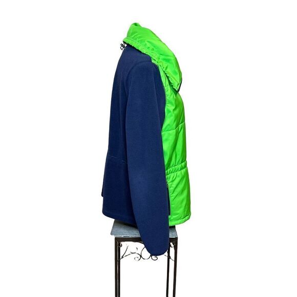 Lauren Ralph Lauren active green and blue full zip jacket size XL - Picture 2 of 16